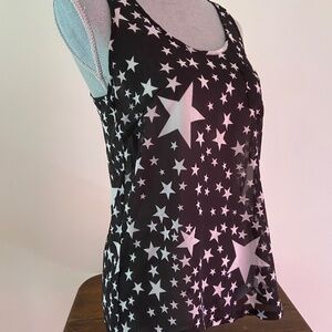 Celestial Star Women's Black Tank Top
